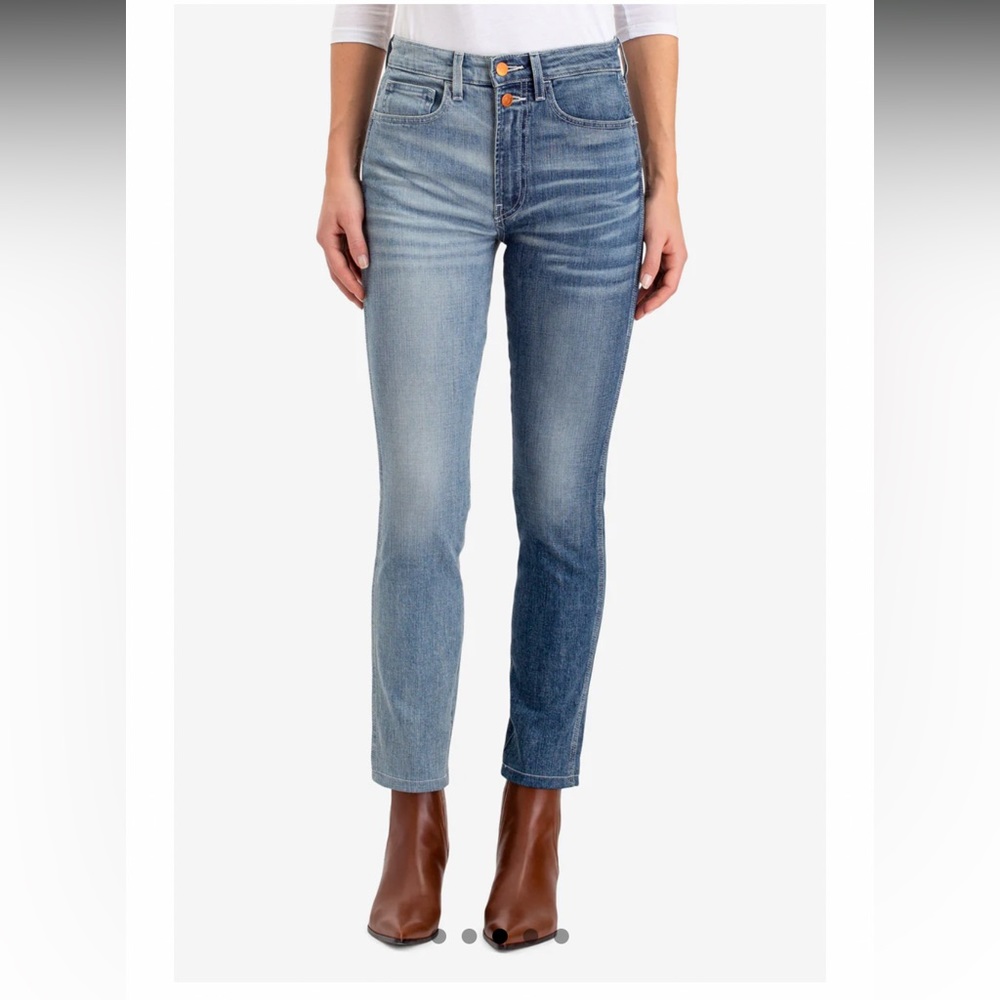 JORDACHE Half and Half High Rise Vintage Jeans